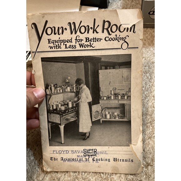 Your Work Room Equipped for Better Cooking with Less Super‎ Maid Recipe Cookbook - Picture 1 of 5